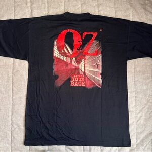 OZ 1997 Vintage Promo Shirt Watch Your Back HBO Exclusive Merchandise XL NEW